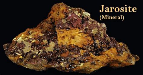  Jarosite – Um Mineral Fascinante Para Neutralização de Ácidos em Mineração!